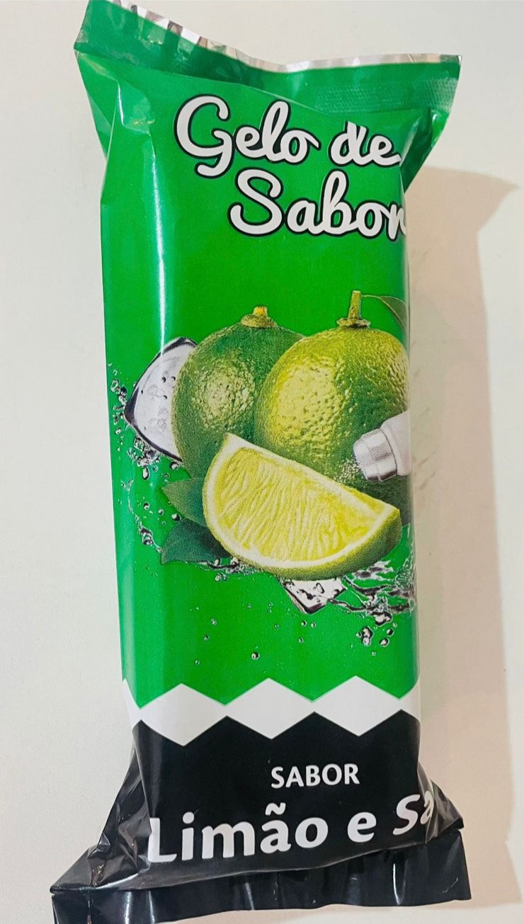 SACO PARA GELO DE SABOR - LIMÃO E SAL -  ...
